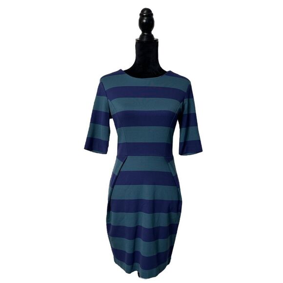 Fossil Striped Stella Dress Size Small - Picture 2 of 15